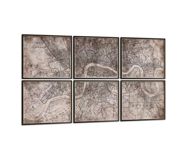 Districts of the Metropolis - Set of 6