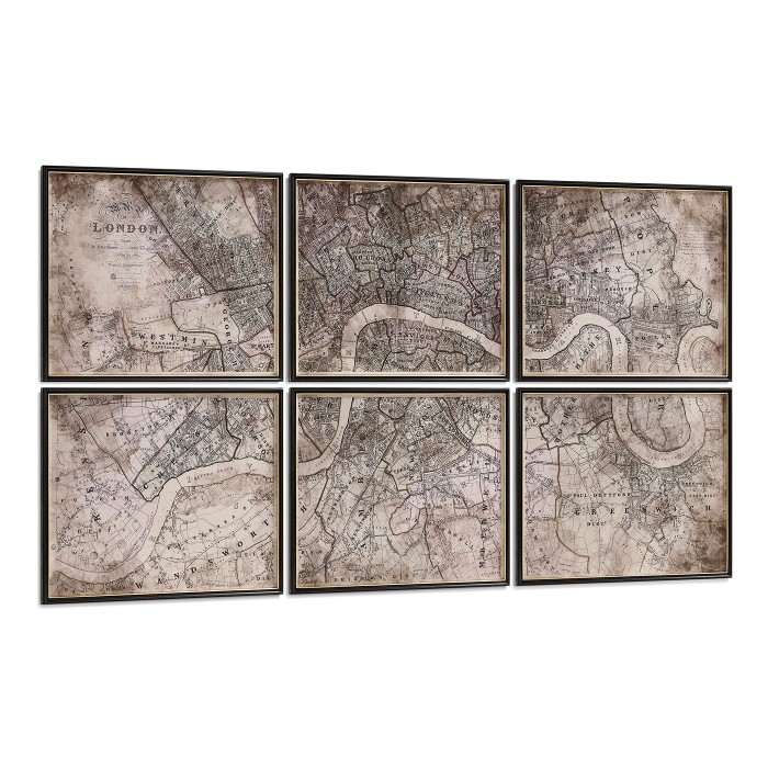 Districts of the Metropolis - Set of 6