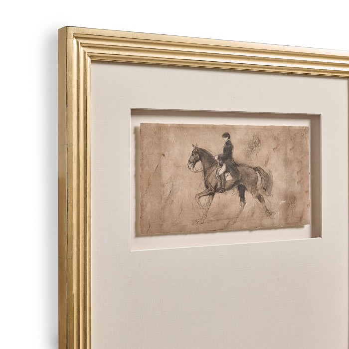 Equestrian Lines in Motion - Set of 4